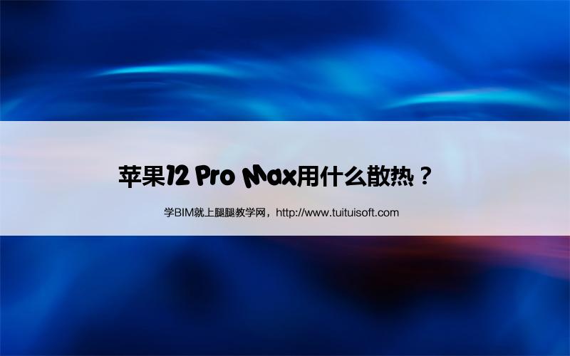 苹果12 Pro Max用什么散热? 腿腿教学网-苹果12 Pro Max用什么散热?